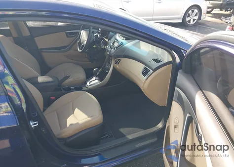 2013 Hyundai Elantra Gls/Limited z USA, uszkodzony, nr VIN 5NPDH4AEXDH206379